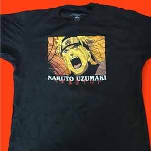 Amazon Black Naruto Graphic Tee